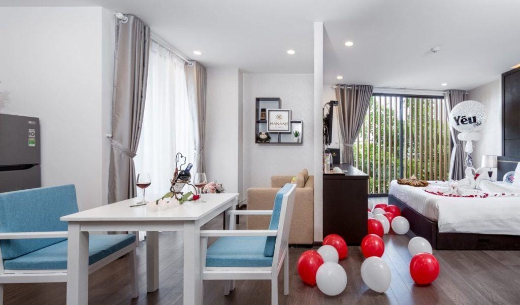 The reason why you should choose Hanami Hotel for your honeymoon in Danang 2 phong can ho honeymoon