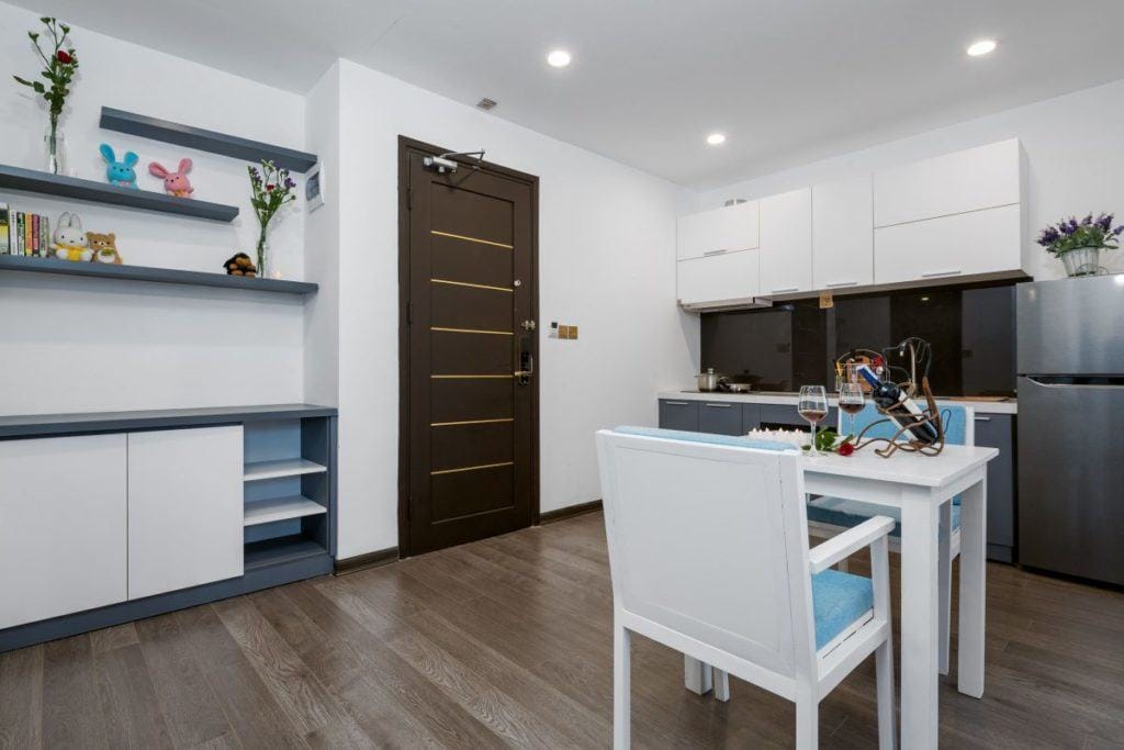 Khach san noi that bep cao cap