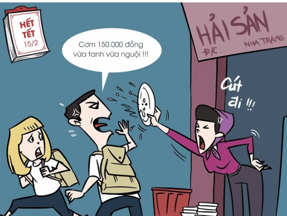 Tips for solving some Problems about Hotels you might get during your vacation in DaNang 5 Xử lý tình huống khi bị chặt chém