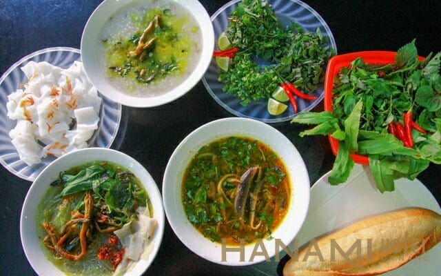 越南岘港鳝鱼粥 