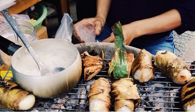 Bánh chuối chợ Cồn