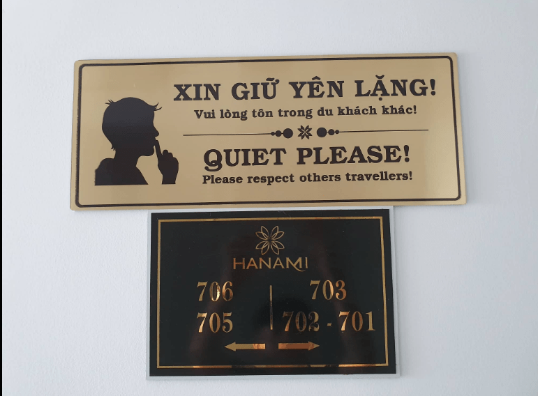 nội quy Hanami hotel DaNang