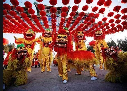 Lễ hội lân sư rồng quốc tế dịp lễ 2 tháng 9 - Du lịch Đà Nẵng 2 múa lân tại lễ hội lân sư rồng quốc tế Đà Nẵng