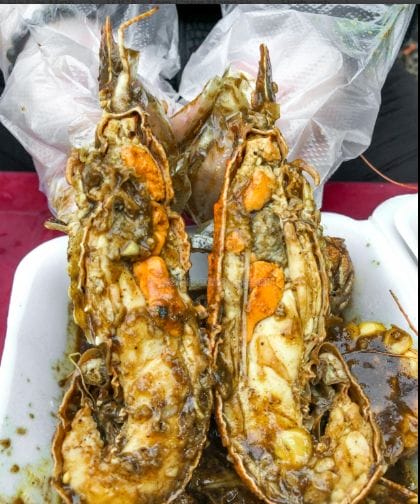 Tôm càng xanh đà nẵng mang đi