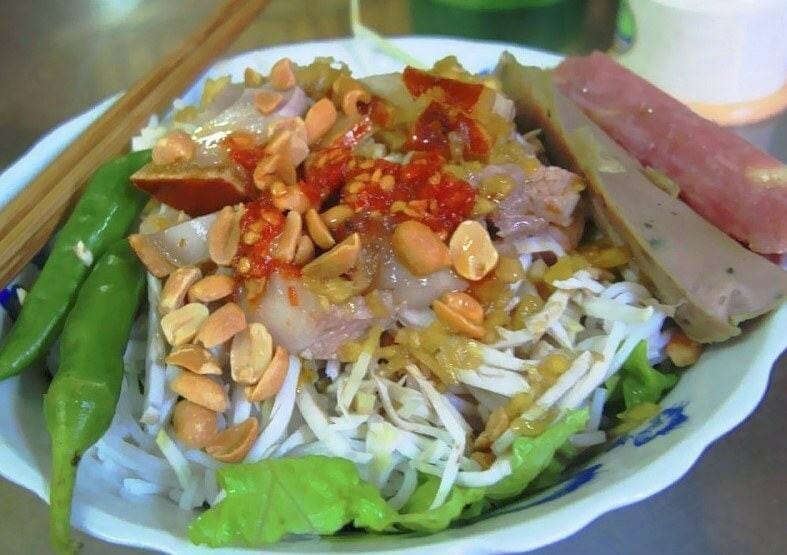 quán bún mắm ngọc ở đà nẵng