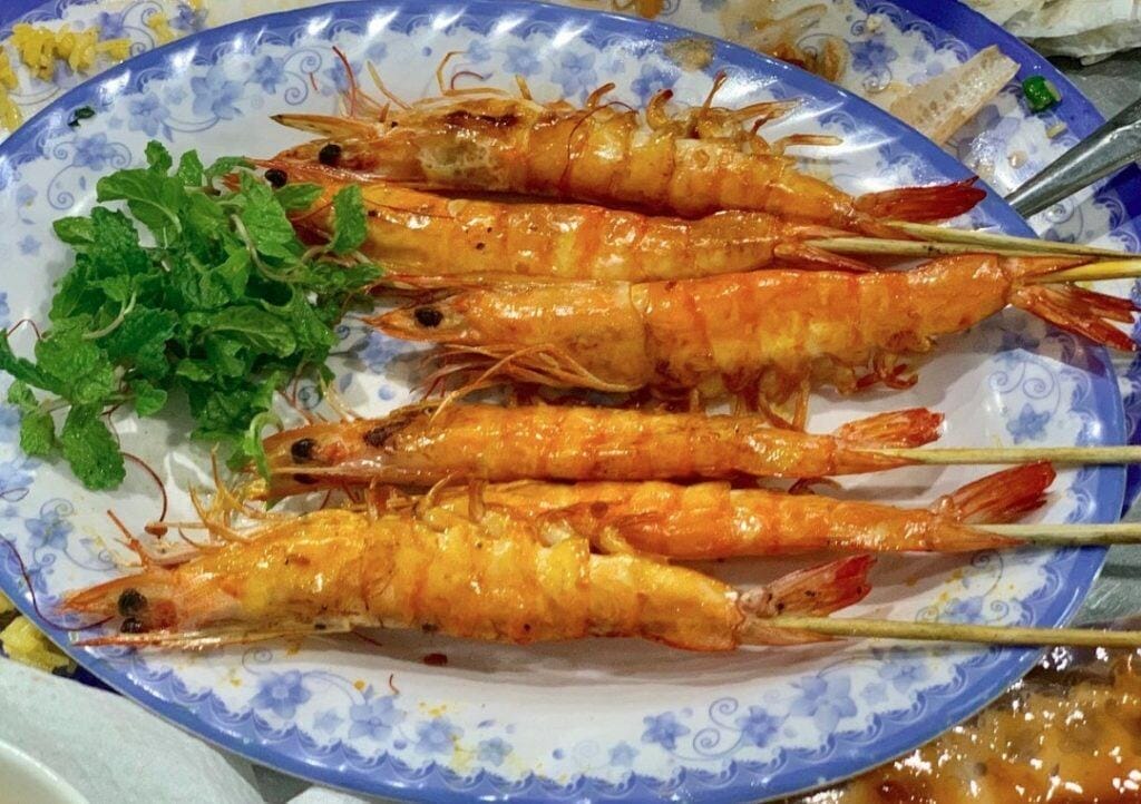 hải sản năm đảnh ở đà nẵng