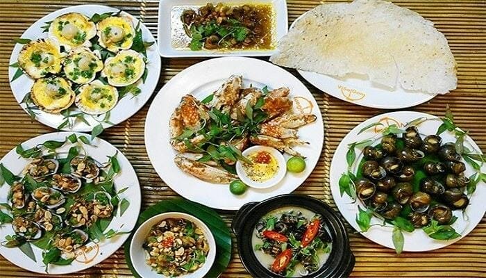 quán hải sản bà thôi đà nẵng rất ngon