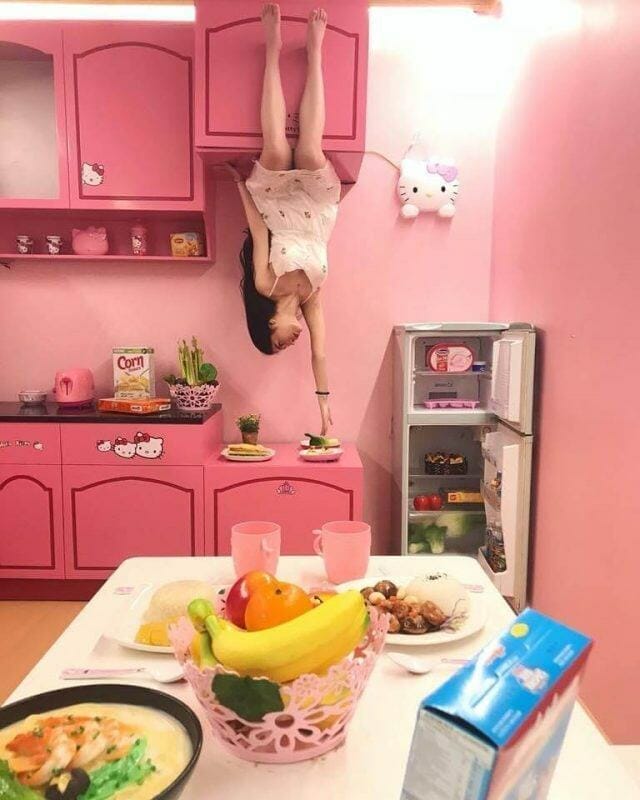 sống ảo ở nhà đảo ngược up side down world đà nẵng