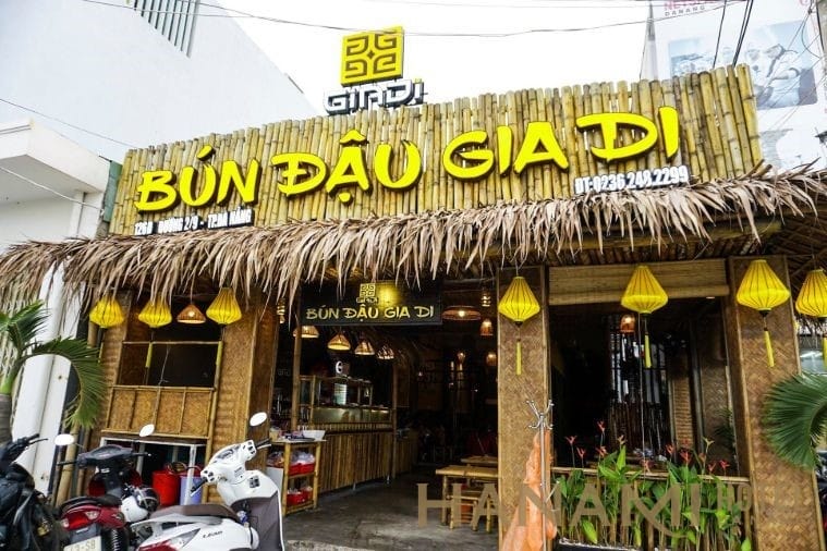 Bún đậu mắm tôm Đà Nẵng