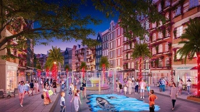 Thành phố Đà Nẵng đẩy nhanh tiến độ triển khai dự án phố đi bộ - chợ đêm Bạch Đằng 1 pho di bo a m thu c shoping le ho i ta i summerland mu i ne sa p kho i co ng