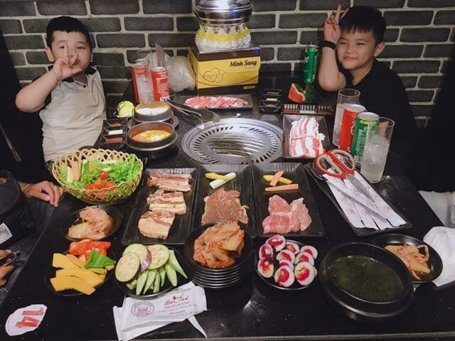 Top 10 irresistibly delicious BBQ restaurants in Da Nang 6 quán nướng Hongdae BBQ & Beer Đà Nẵng