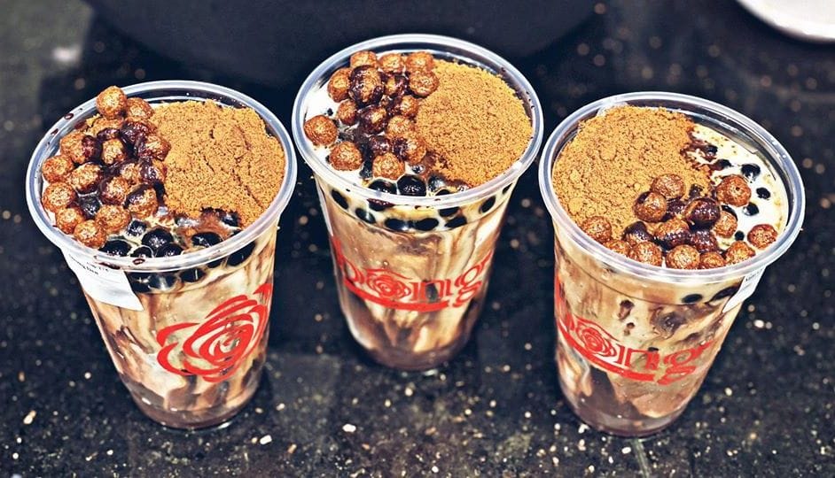 Ly trà sữa Bông thơm ngon - chi nhánh Lý Thường Kiệt