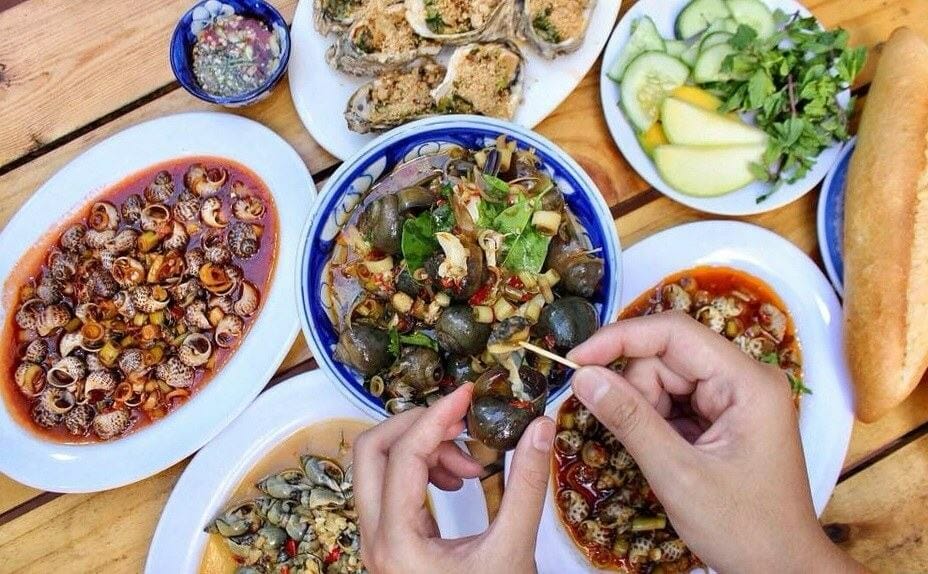 Ốc bé Quỳnh Đà Nẵng