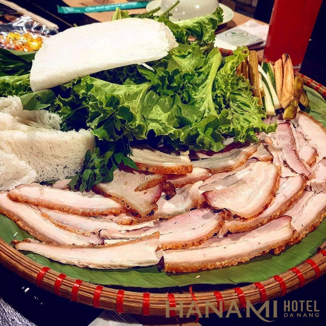 Top 9 Pork Girdle-cake Roll Restaurants in Da Nang 1 Bánh tráng cuốn thịt heo Mậu Đà Nẵng