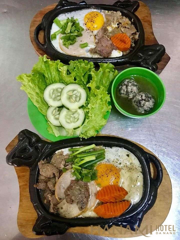 2 phần bò né ngon tại Bò né Anh Đà NẴng