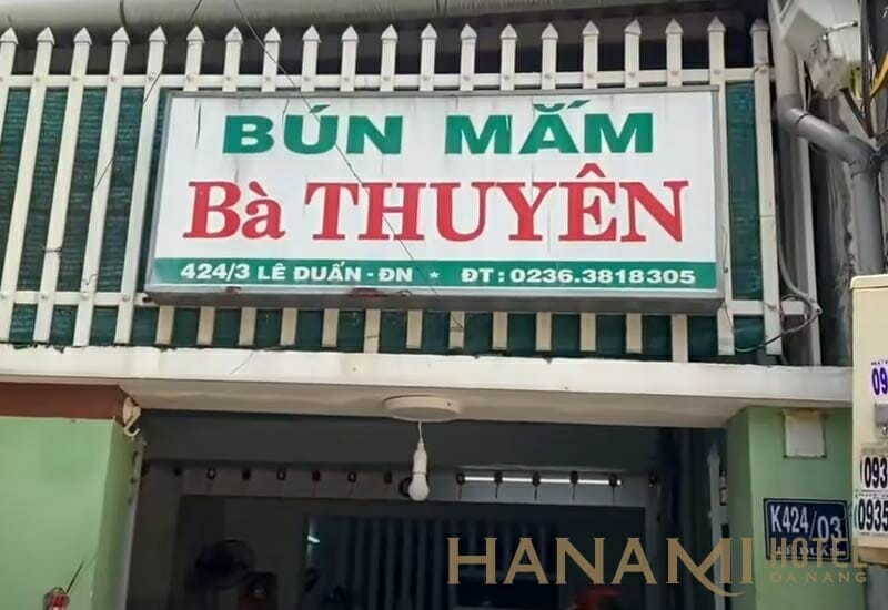 Bún mắm Đà Nẵng - Top 15 địa chỉ quán ăn ngon nứt tiếng 12 Bún mắm Đà Nẵng