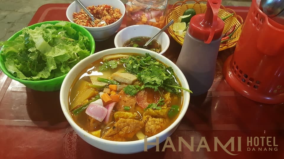 bún chả cá Tam giác 13K ở Đà Nẵng