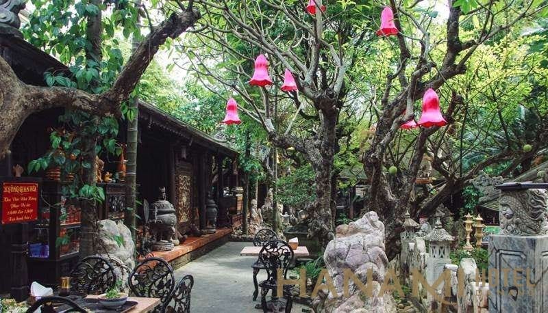 Best Tranquil and Natural Garden Cafes in Da Nang 2 Cafe vương không gian xưa Đà Nẵng