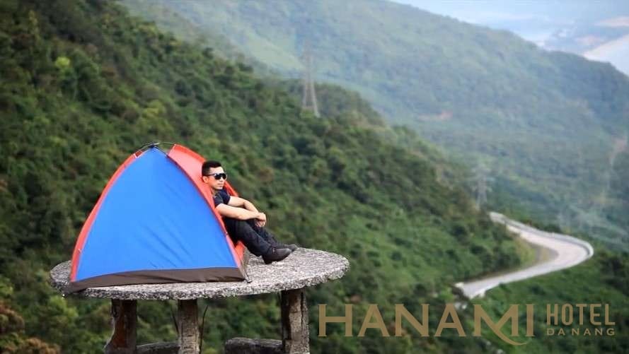 Cắm trại Đà Nẵng ở đèo Hải Vân