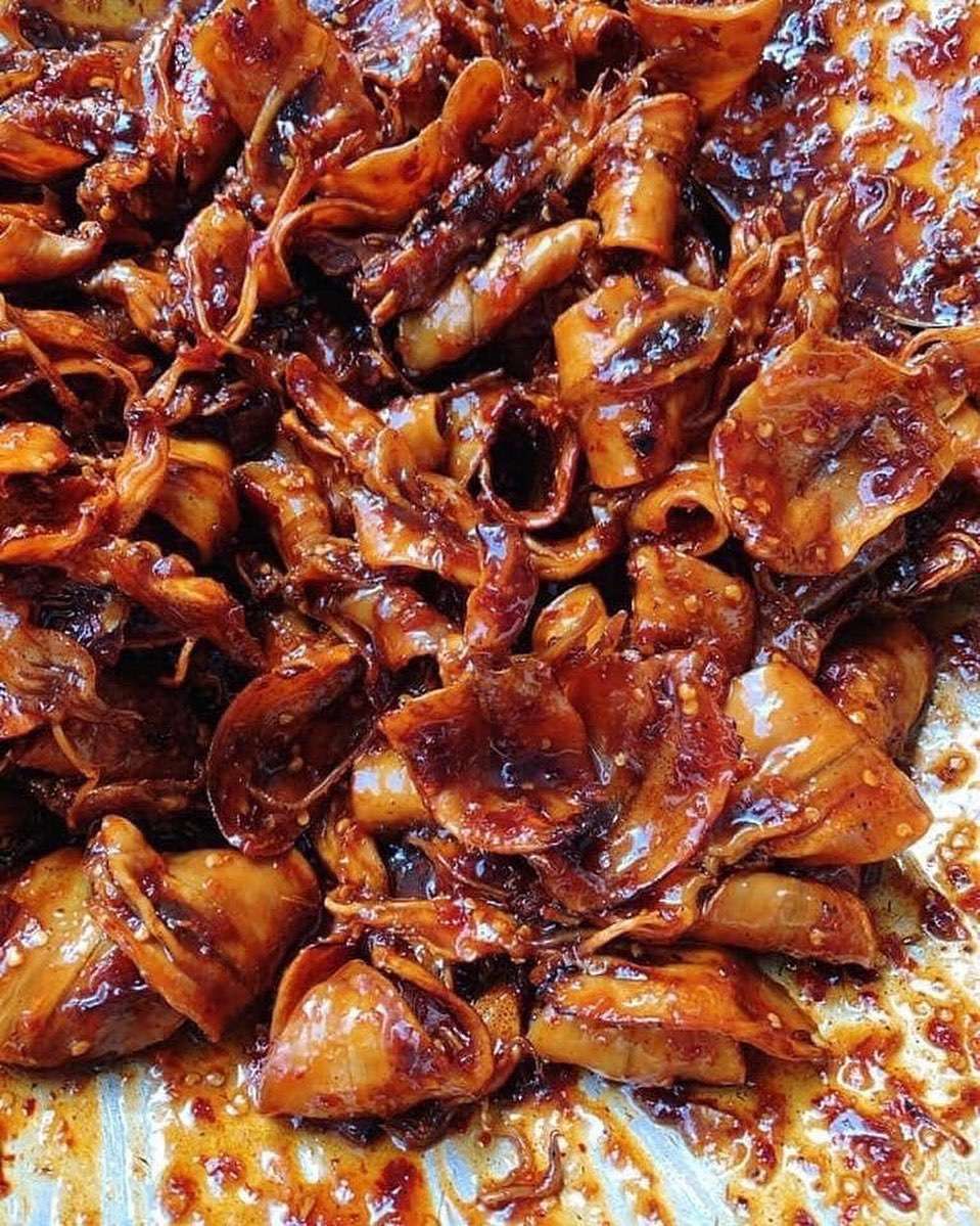 đặc sản mực rim me Đà Nẵng mua về làm quà