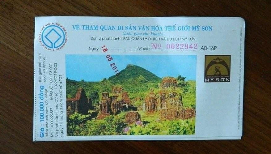 Thánh địa Mỹ Sơn - vẻ đẹp huyền bí của di sản văn hóa thế giới 3 giá vé tham quan thánh địa Mỹ Sơn