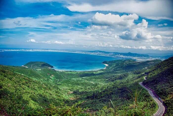 cảnh thiên nhiên ở Đèo Hải Vân Đà Nẵng