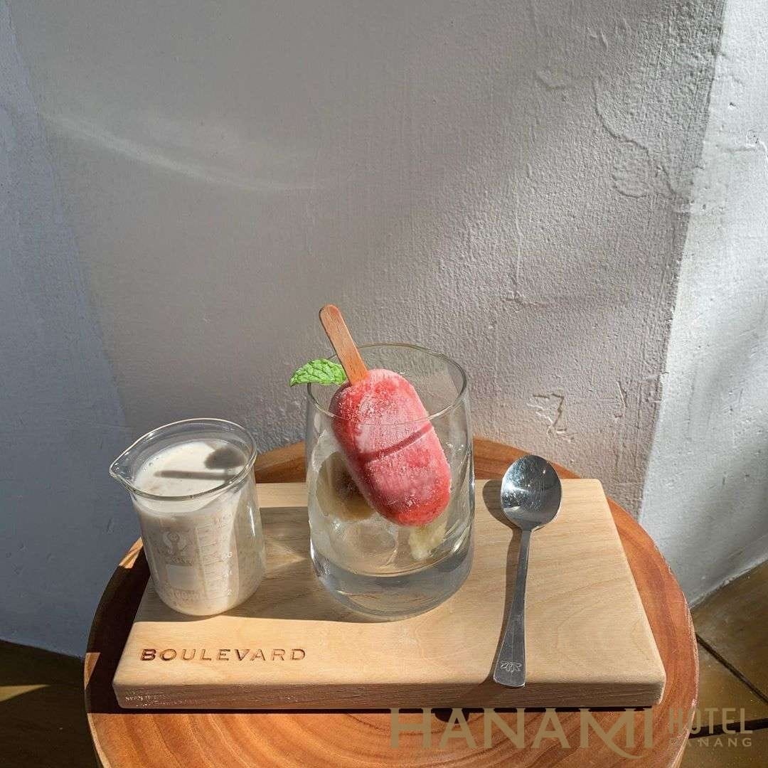 Boulevard Gelato & Coffee Đà Nẵng có món kem rất ngon, hương vị đậm đà