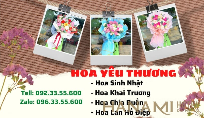Shop hoa tươi Đà Nẵng - Địa chỉ 19 cửa hàng được nhiều người ưa chuộng nhất 2 cửa hàng hoa yêu thương