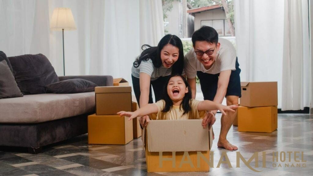 Hanami apartment Danang - Full service Danang apartment for long-time rent 2 living in danang