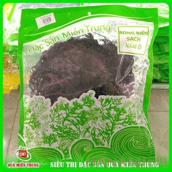 rong biển ở quà miền trung Đà Nẵng được đóng gói bảo quản cẩn thận