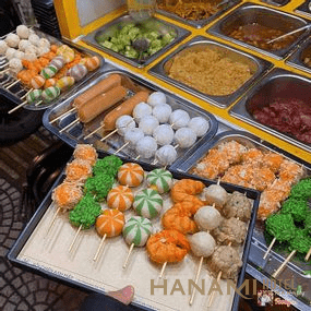 Trong mềm ngoài giòn xôi chà bông - Xôi chiên Anh Mập