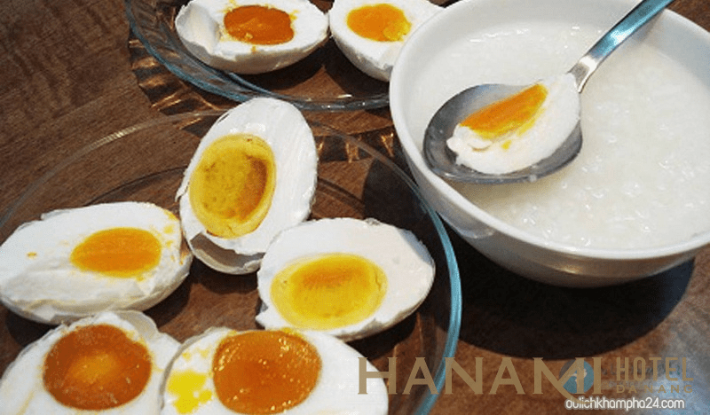 Top 10 địa điểm ăn khuya xuyên đêm Đà Nẵng 8 Quán cháo trắng hột vịt muối - 100
