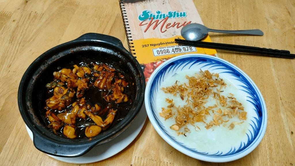 Cháo ếch Singapore tại Đà Nẵng