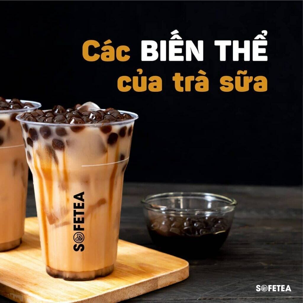 Trà Sữa có nhiều biến thể