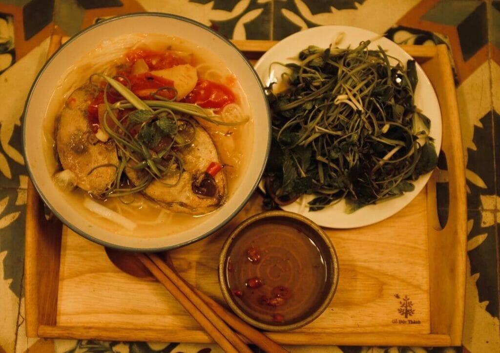 bún cá Đà Nẵng ngon