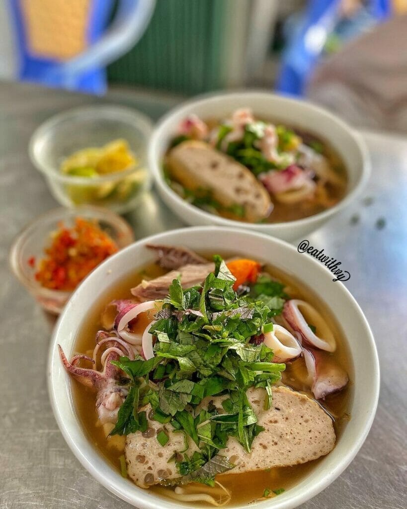 Bún cá Đà Nẵng - Top 10 quán du khách không thể bỏ qua 10 bún chả cá 33 Thanh Huy 3 Đà Nẵng