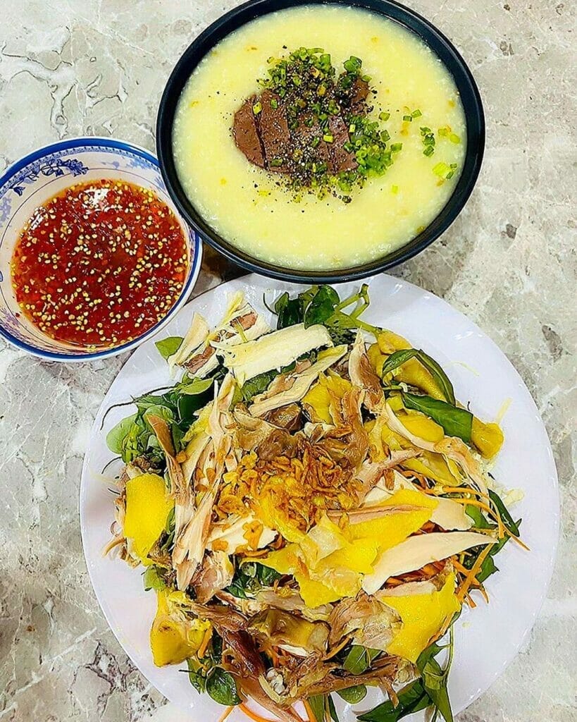 cháo gà 10 Lý Thường Kiệt Đà Nẵng