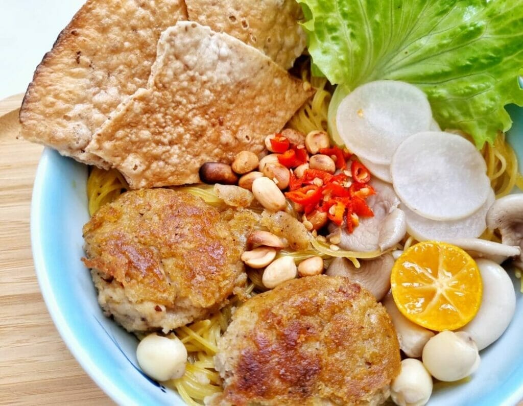 Mì quảng chay Đà Nẵng - Top 10 quán ngon nhất 1 mì quảng chay 308 Hoàng Diệu Đà Nẵng