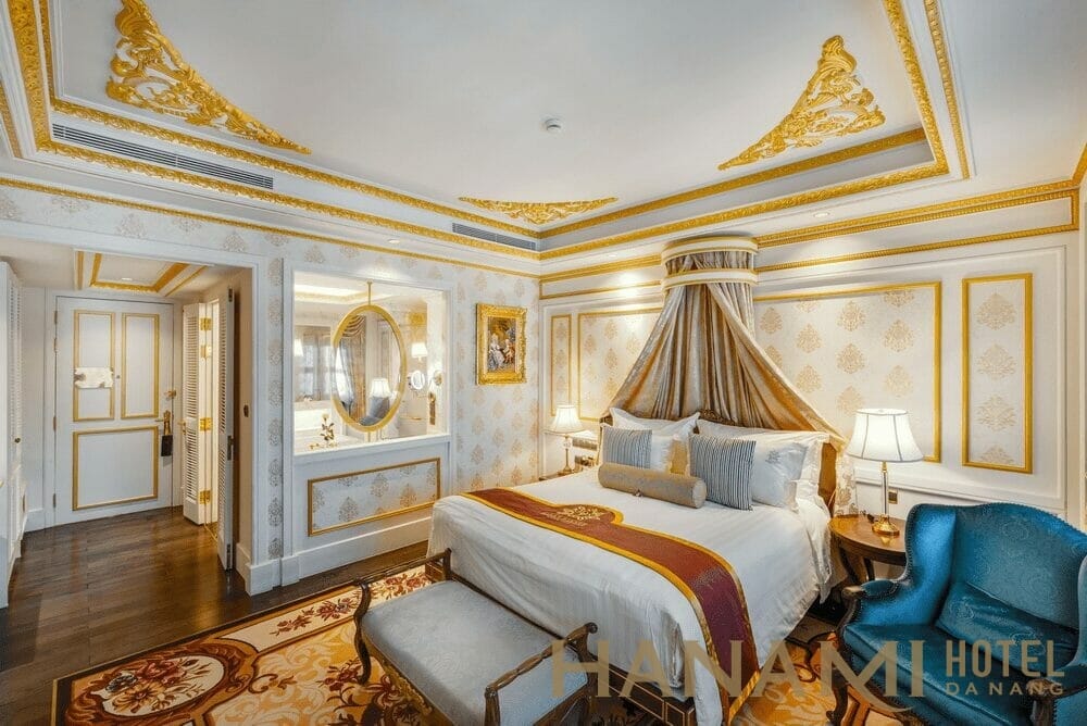 Các phòng nghỉ tại Dalat Palace Heritage Hotel đều thiết kế theo kiến trúc Pháp