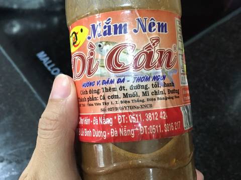 mắm nêm dì cẩn