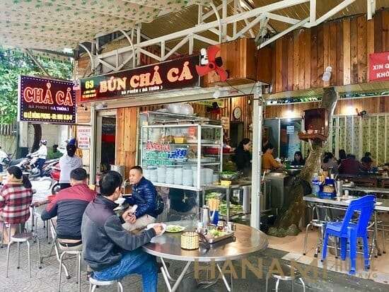 Review quán bún chả cá Bà Lữ Đà Nẵng thơm ngon khó cưỡng 6 Quán Bà Phiến- Đánh giá về nhà hàng