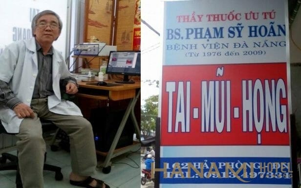 15 phòng khám tai mũi họng uy tín tại Đà Nẵng 12 Phòng khám Tai Mũi Họng - Bác sĩ Phạm Sỹ Hoãn
