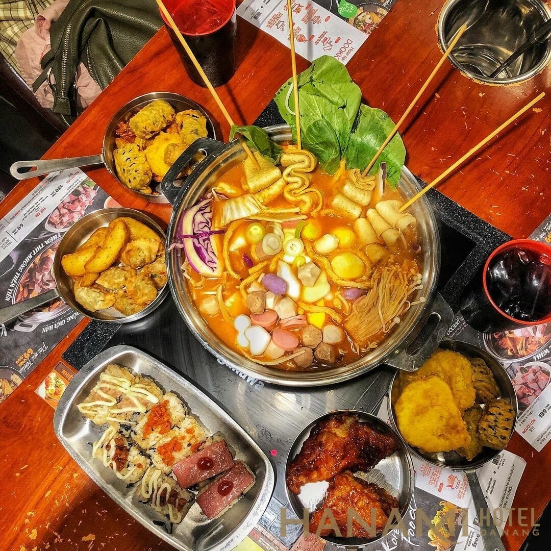 Review Dookki Đà Nẵng Việt Nam - Lẩu & Buffet Tokpokki - Bạch Đằng 4 Dookki Việt Nam: Menu giá và review chi nhánh nhà hàng buffet tokbokki