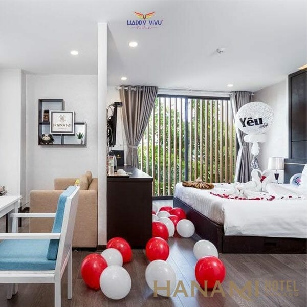 Lý do chọn khách sạn Đà Nẵng Hanami Hotel cho tuần trăng mật hoàn hảo? 9 Combo Đà Nẵng Hanami Hotel 3 sao – Happy Vivu