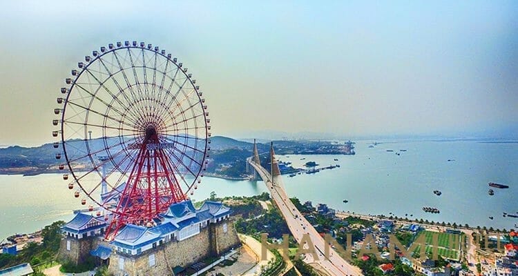 Asia Park - A great destination for family in Da Nang - Sun wheel công viên châu Á