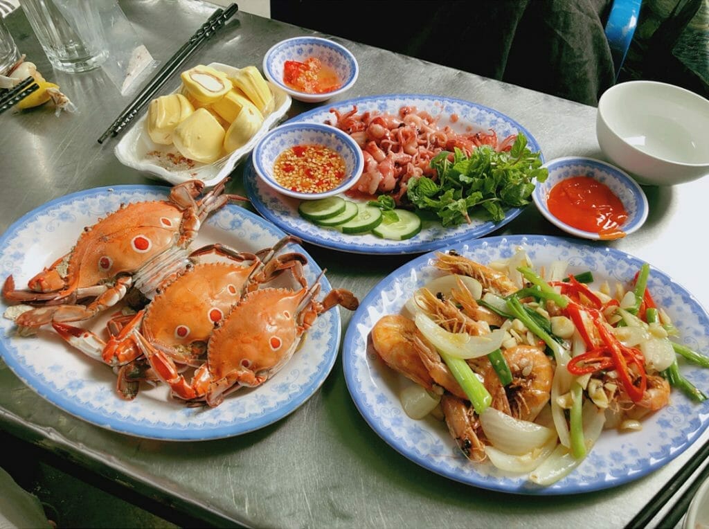 Hải sản ẩm thực Đà Nẵng nhất định phải ăn khi đến nơi đây 
