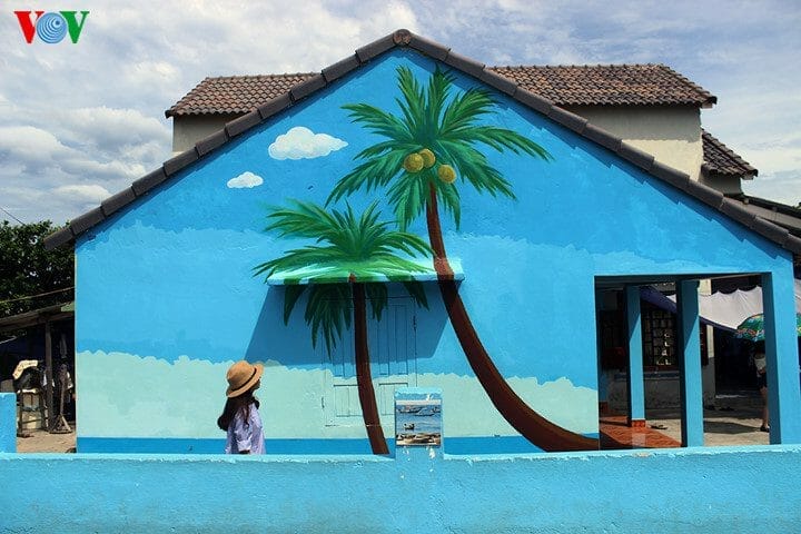 Làng bích họa Tam Thanh đẹp như cổ tích ở Quảng Nam - Báo Quảng Ninh điện tử