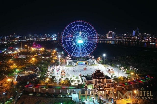  Công viên Châu Á - Asia Park sẽ bùng nổ với chuỗi đêm nhạc và  lễ hội hoành tráng - công viên châu Á về đêm