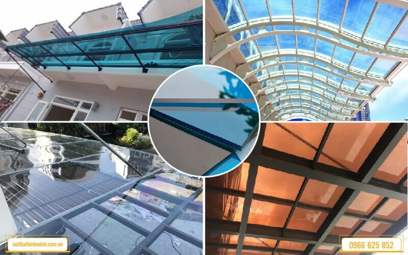 Báo giá tấm polycarbonate mới nhất 2022| Poly đặc ruột giá rẻ.