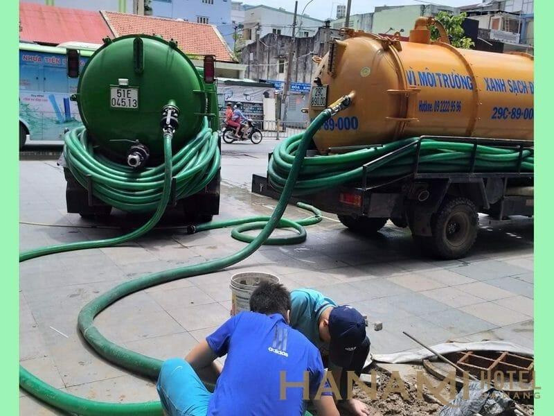 thi công thông cống nghẹt tại Đà Nẵng